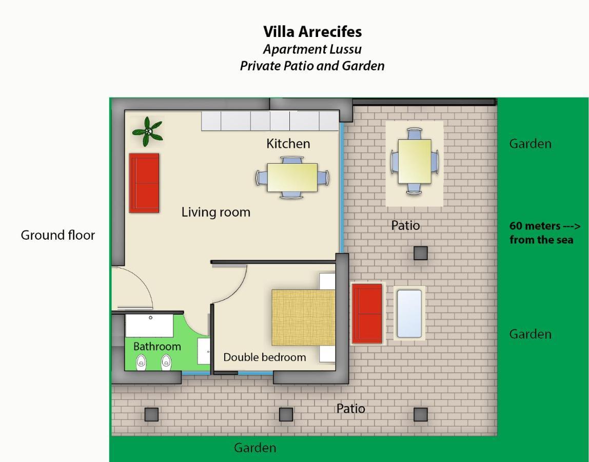 Villa Arrecifes เฟอร์ติเลีย ภายนอก รูปภาพ